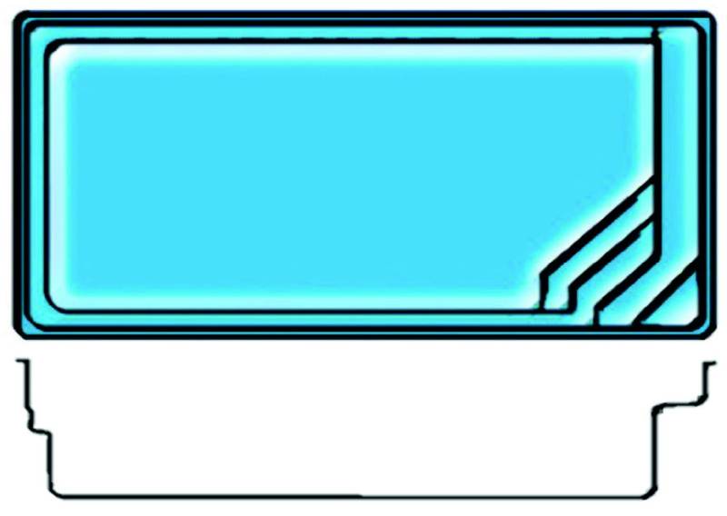 PISCINE COQUE POLYESTER nimes