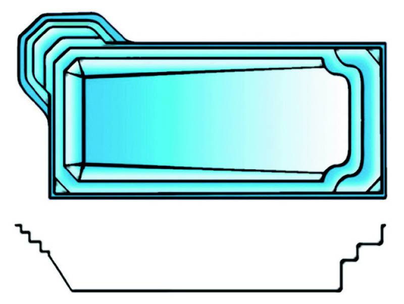 Piscine PRIVILEGE 84000