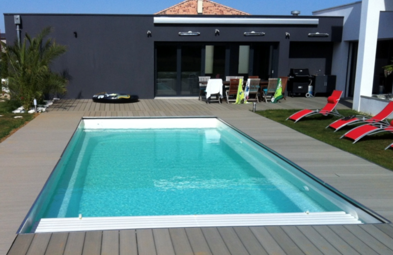 VOLET IMMERGÉ COVEROLL DE ABRIBLUE POUR COQUE POLYESTER DISTRIBUÉ PAR LES PISCINES DU GARD