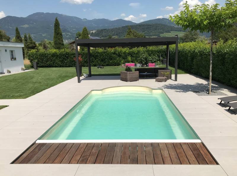 VOLET IMMERGÉ COVEROLL DE ABRIBLUE POUR COQUE POLYESTER DISTRIBUÉ PAR LES PISCINES DU GARD