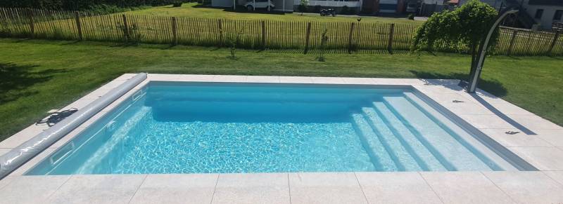 coque polyester moderne rectangulaire ALES